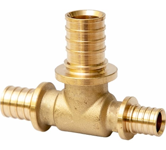 Аксиальный тройник переходной 20x25x16 латунь