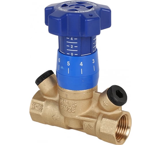 Балансировочный клапан pn25 ду40 (1 1/2")