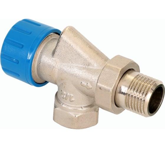 Термостатический осевой клапан с преднастройкой 1/2"