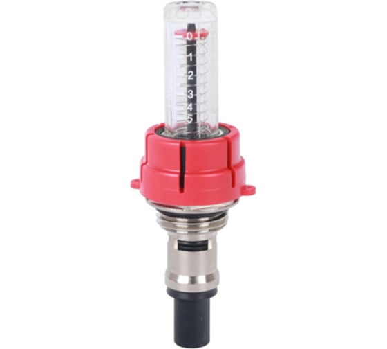 Коллекторный расходомер 1/2" с ниппелем для коллекторного блока