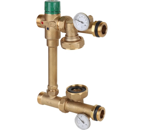 Насосно-смесительный узел для теплого пола 1"