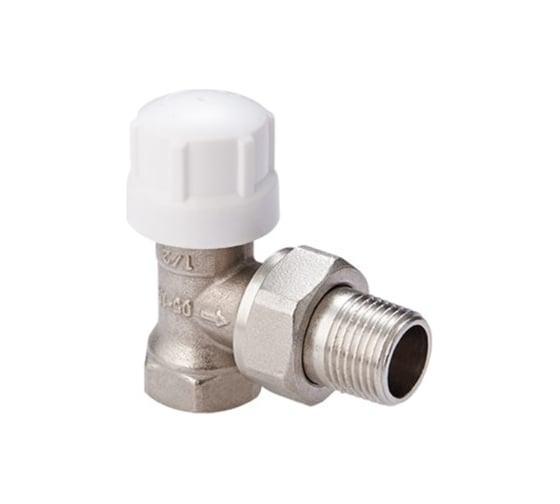 Термостатический угловой клапан 1/2 (10шт.в уп.)