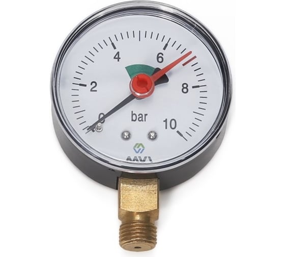 Радиальный манометр до 6 бар