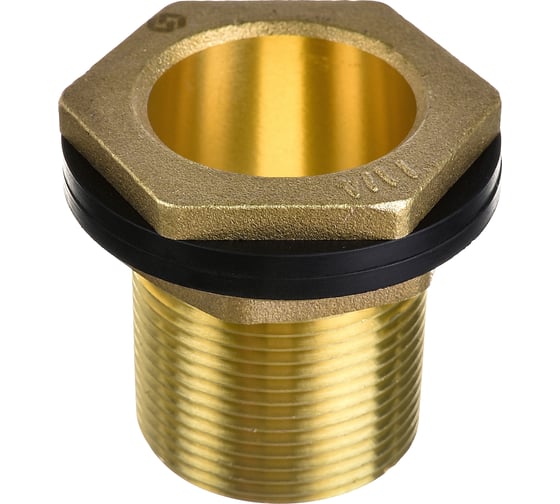 Врезной штуцер в бак 1 1/4"