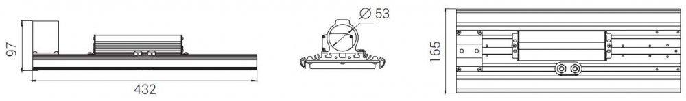 Unit Store 105/13500 4K консоль, Diora, DUS105-4K-C 7 20190710 gabaritnyij chertezh diora unit d120 0x0 3fe 2
