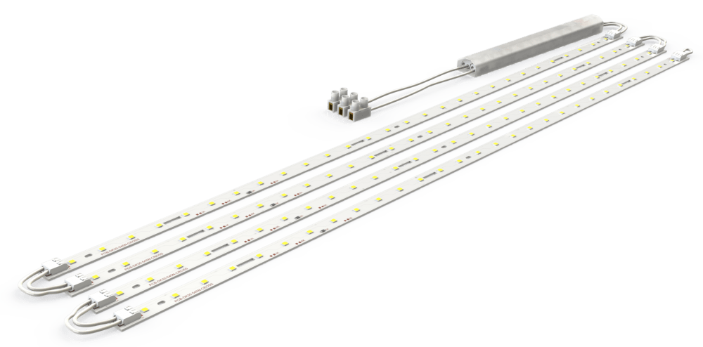 Комплект для сборки светодиодного светильника 28/4000 3000К CR
