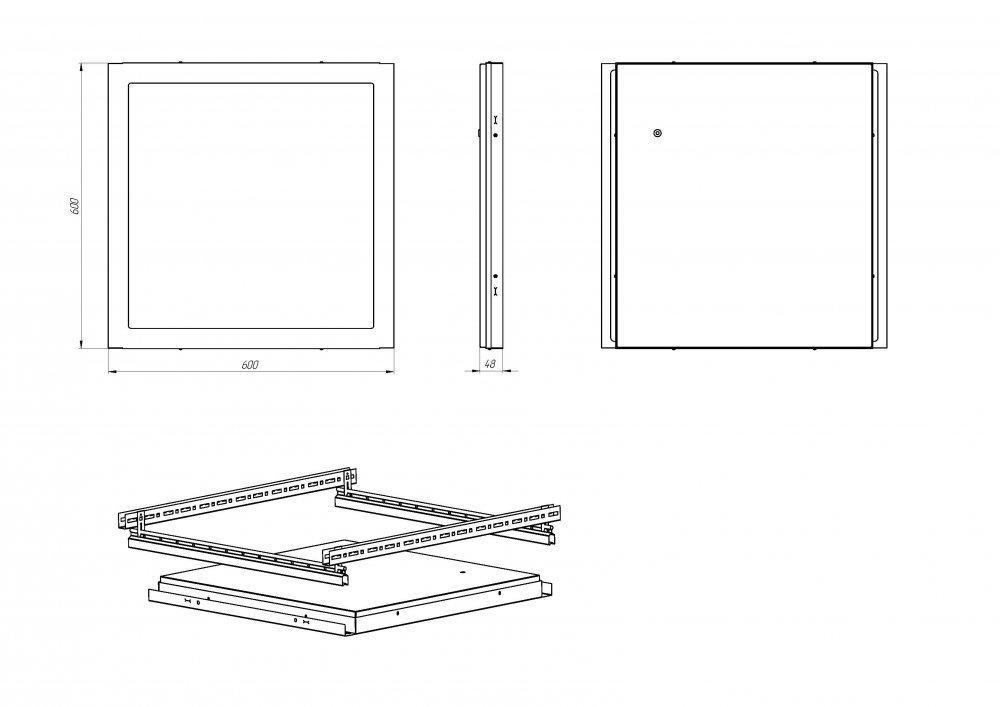 Office Clip 19/2200 opal 3К, Diora, DOC19-O-3K 3 20221206 v diora office clip 0x0 3fe 4
