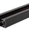 Шинопровод для трековых светильников 1м черный