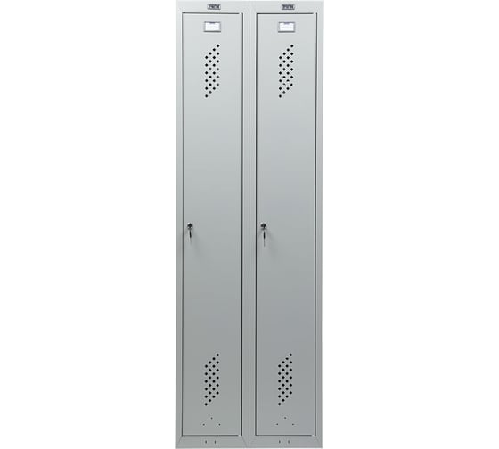 Усиленный металлический шкаф для раздевалок ПРАКТИК