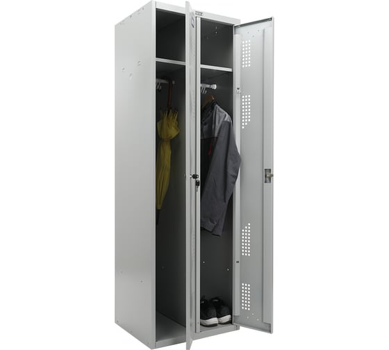 Металлический шкаф для раздевалок ПРАКТИК