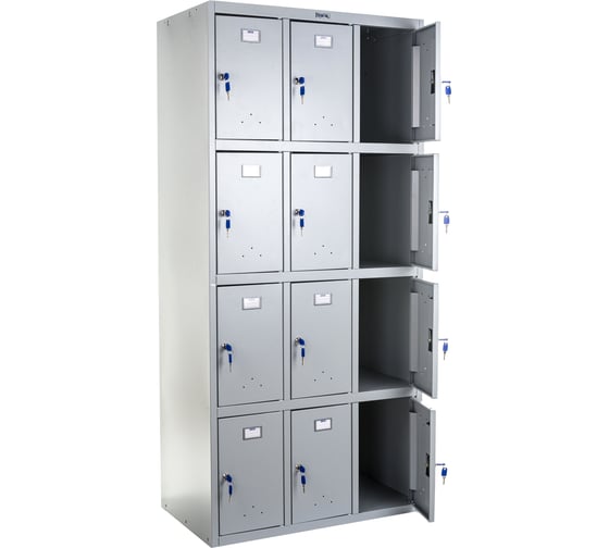 Металлический шкаф для сумок ПРАКТИК, Стандарт, LS-34, Промет, S23099534102 8 68216401