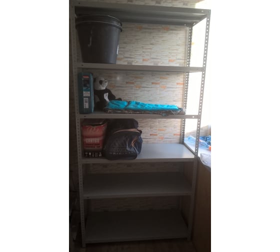 Металлический стеллаж ПРАКТИК, MS STANDART 100x40x200 см, Промет, S24199164602 9 stellazh praktik ms 200 100h40 6 s24199164602 2018 11 18 09 44 26 1 5bf10a4a07f87