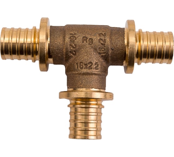 Равнопроходной тройник 16 16 16 бронза RX