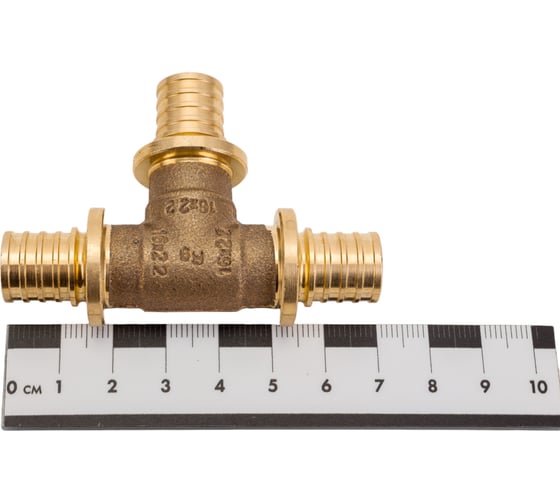 Равнопроходной тройник 16 16 16 бронза RX, 13777241001, РЕХАУ 4 149767196