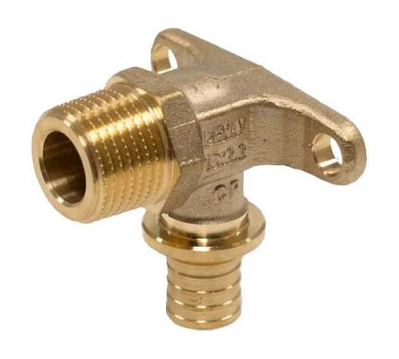 Угольник настенный с наружной резьбой 16-R 1/2 MX