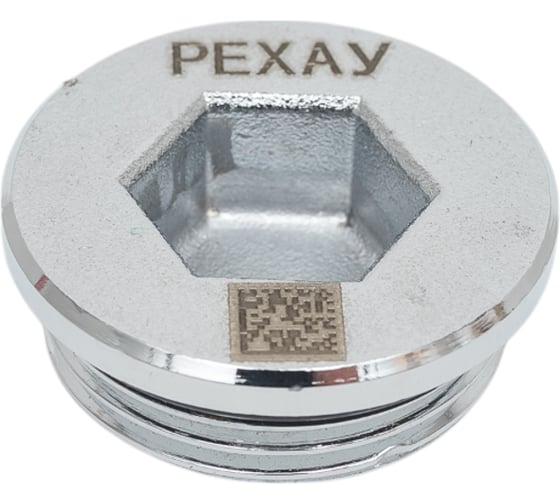 Заглушка для коллектора с наружной резьбой 3/4 MX хром