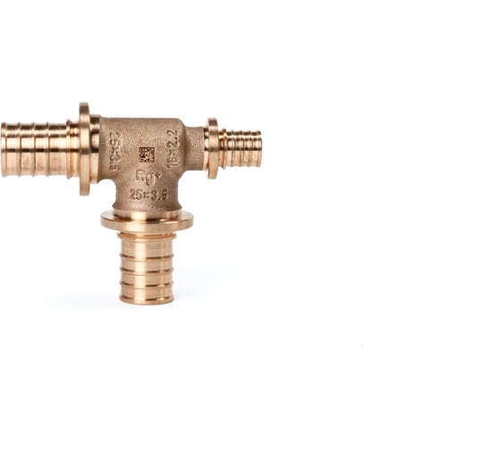 Тройник с уменьшенным торцевым проходом 25-25-16 RX+