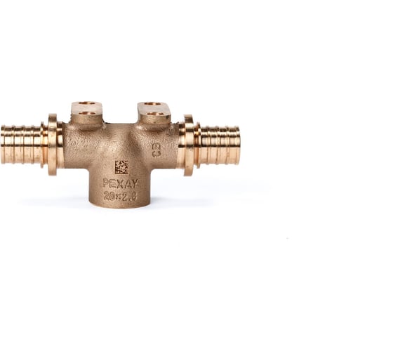 Тройник настенный с внутренней резьбой 20-Rp1/2-20 RX+