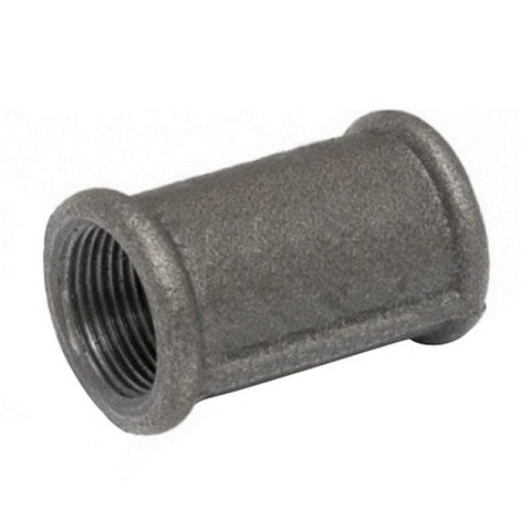 Муфта чугунная оцинкованная DN15 PN16 длинная правая