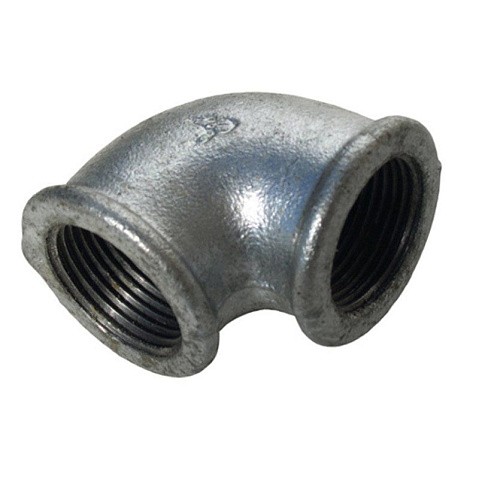 Угольник чугунный оцинкованный 90гр. DN32 PN16