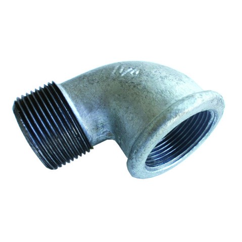 Угольник чугунный оцинкованный 90гр. DN15 PN16 м-шт