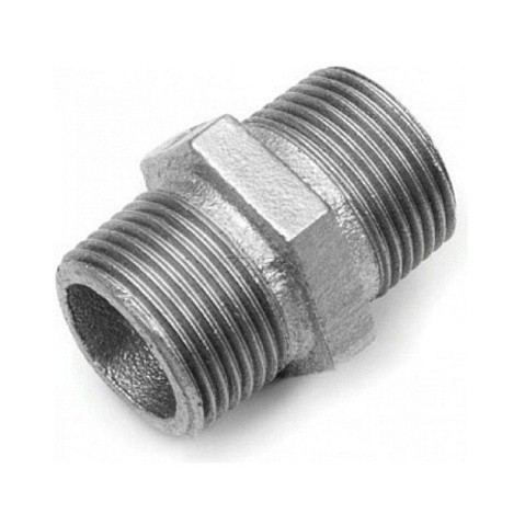 Ниппель чугунный оцинкованный DN50 PN16 шт-шт