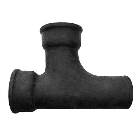 Тройник ЧК (чугунная канализация) прямой 90гр. Дн 100-100 длинный