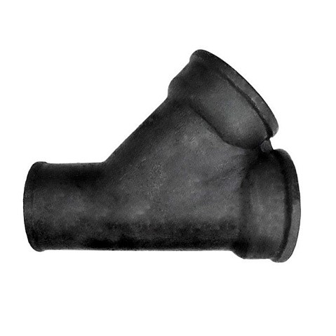 Тройник ЧК (чугунная канализация) косой 45гр. Дн 150-150