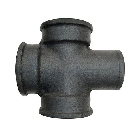 Крестовина ЧК (чугунная канализация) прямая 90гр. Дн 100- 50- 50