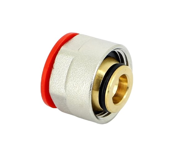 Соединитель В 14х1.5 никелированная сталь ЕК для труб S