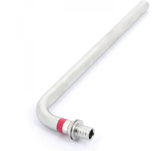 Угол с трубкой 20х250 для подключения радиатора