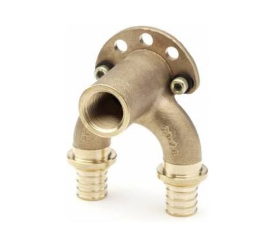 Настенный угольник В 16 16 1/2 бронза RX+ проходной длинный