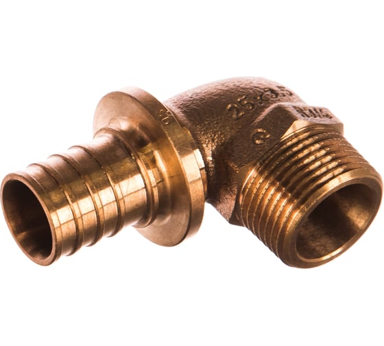 Угольник-переходник Н 25 3/4 бронза RX+