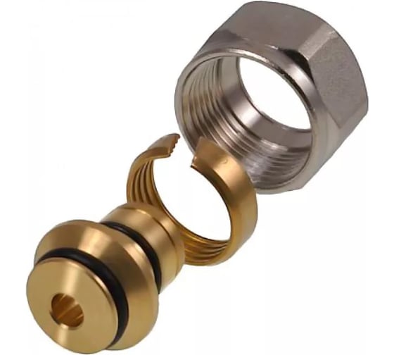 Резьбозажимное соединение flex/pink 16х2