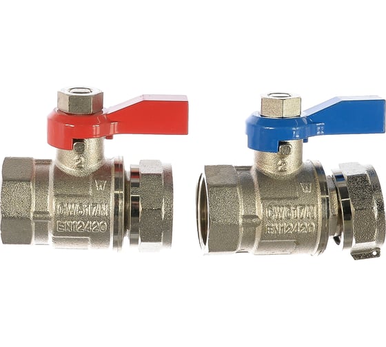 Комплект шаровых кранов G1 для коллекторов HKV/HLV