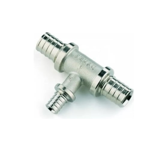 Тройник 17 10 17 оцинкованная латунь