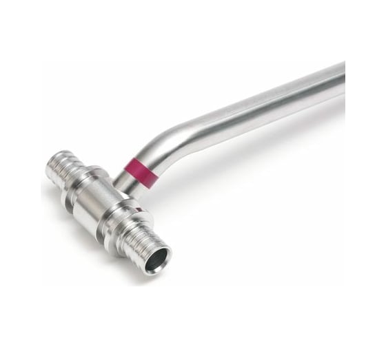 T-образная трубка 16 16 длина трубки мм-250 нержавеющая сталь