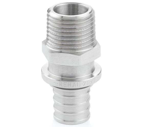 Переходник Н 25 3/4 оцинкованная латунь