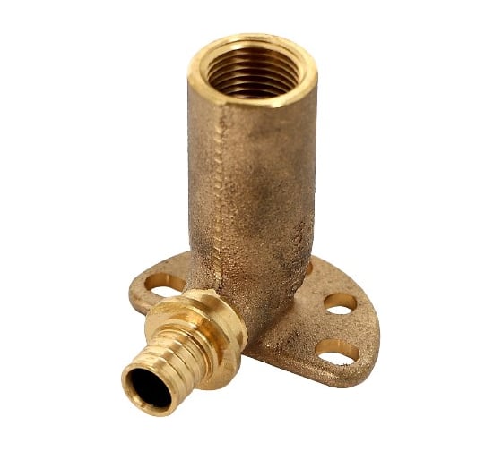 Водорозетка надвижная В 16x1/2 h 70 мм бронза RX