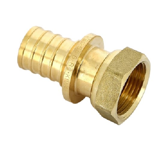 Муфта В 32х1 RX бронза с накидной гайкой надвижная