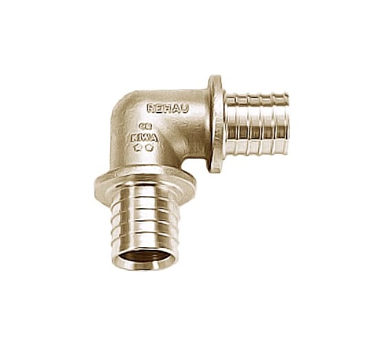 Угольник 90 латунный 110x10