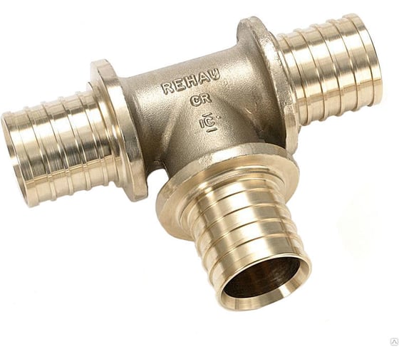 Тройник латунный серия 1 75-25-75