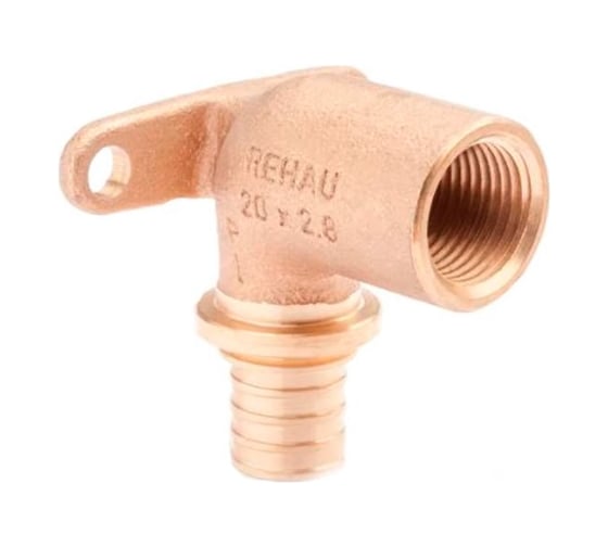 Настенный угольник с длинным патрубком