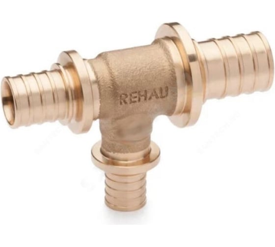 Тройник с уменьшенным боковым и торцевым проходами 25-20-20 PLATINUM RX