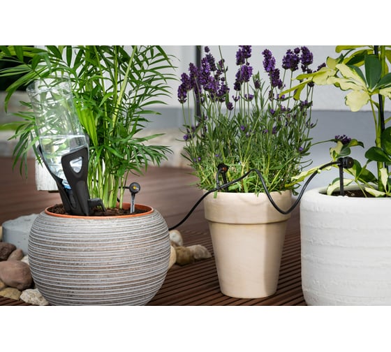 Набор капельного полива для горшечных растений, Система Н2О, РЕХАУ, Б0051172 4 Б0051172