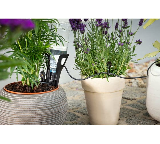 Набор капельного полива для горшечных растений, Система Н2О, РЕХАУ, Б0051172 5 57349652