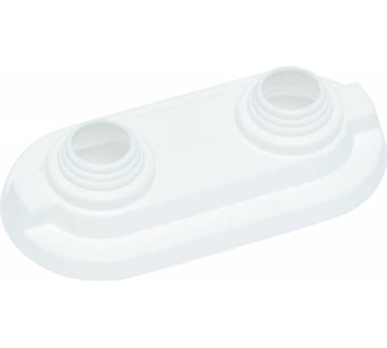 Декоративная накладка для 2 труб 16/20 мм Stabil/Flex/Pink/His