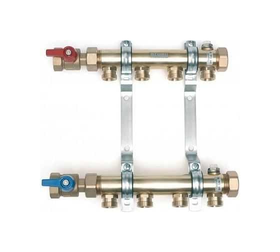 Распределительный коллектор HLV на 8 групп