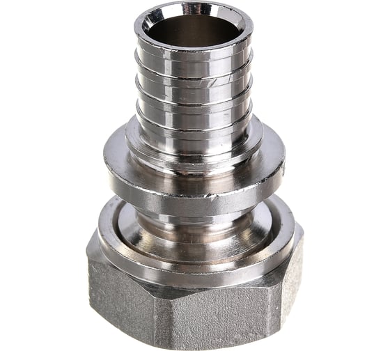 Переходник НГ 20 3/4 никелированная DZR латунь на евроконус