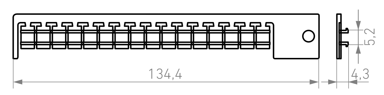 Блок маркировок, 64 маркера 10х6, Релеон, S01.03 4 s1.03